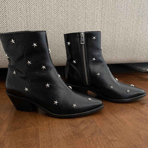 New with Tag Zadig & Voltaire black ankle boots - Picture 9 of 10